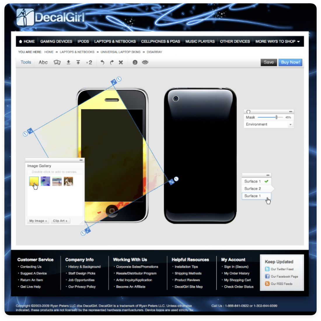 Storyboard showing Activa Canvas templates, workflow queues, and storefront layouts.